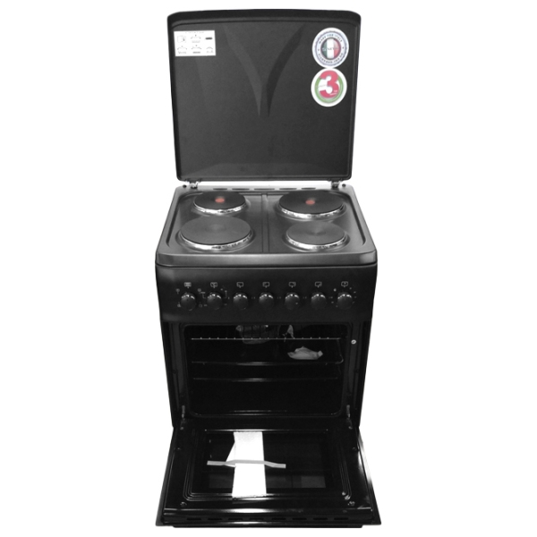 Aragaz Zanetti Z60 Full Electric Black Tipul plitei: Electrică, , Tipul cuptorului: Electric photo 2