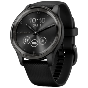 Умные часы Garmin Vivomove Trend Черный 1" | 40 мм | Прочное полимерное волокно / Нержавеющая сталь/Силикон
| 010-02665-00