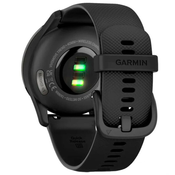 Ceas inteligent Garmin Vivomove Trend Black 1" | 40mm | Fibră polimerică durabilă / Inox/Silicon
| 010-02665-00 photo 8