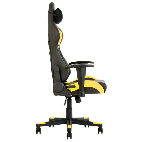 Игровое кресло Nowy Styl Hexter ML Черный Желтый  photo 2