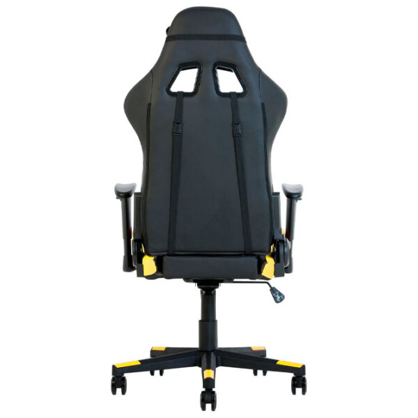 Игровое кресло Nowy Styl Hexter ML Черный Желтый  photo 3