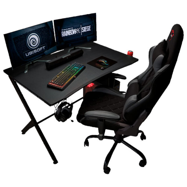 Masă gaming Trust GXT 711 Dominus Black  photo 4