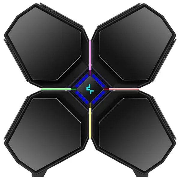 Carcasă Deepcool QUADSTELLAR INFINITY Black micro ATX photo 2