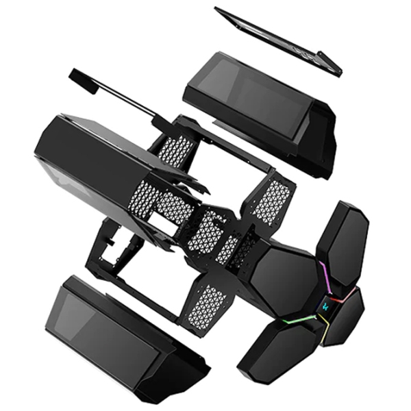 Carcasă Deepcool QUADSTELLAR INFINITY Black micro ATX photo 5