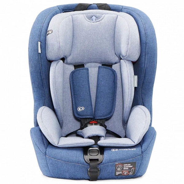Scaun auto KinderKraft Safety-Fix (5902533909629) Blue 3 luni - 12 ani, 36 kg photo 2
