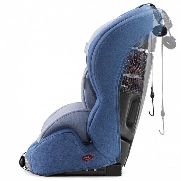 Scaun auto KinderKraft Safety-Fix (5902533909629) Blue 3 luni - 12 ani, 36 kg photo 5