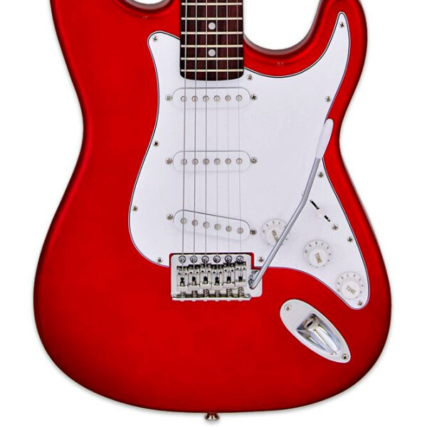 Chitară electrică Aria STG-004 CA
Candy Apple Red Stratocaster, photo 7