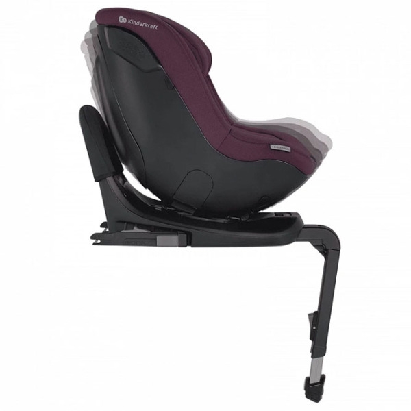 Scaun auto KinderKraft GUARD PRO (5902533921546) Cherry 9 luni - 4 ani, 18 kg photo 4