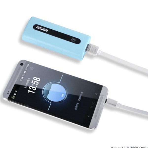 Power Bank 5000 mAh Remax RPL-2 E5 Blue  photo 5