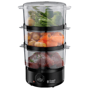 Aparat de gătit cu aburi Russell Hobbs 26530-56 Black 400 W