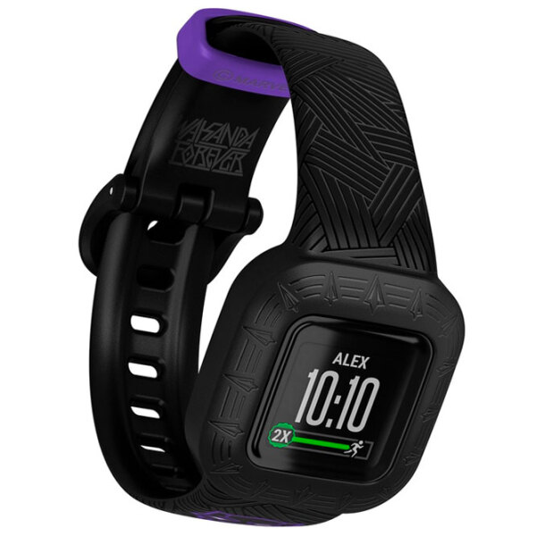 Детские часы Garmin Vivofit Jr.3 Marvel Black Panther special edition Черный 0.56", 112 x 112 photo 6