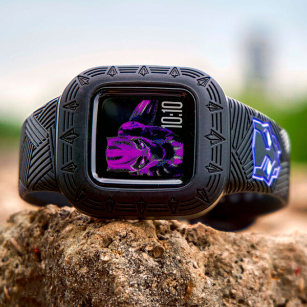 Детские часы Garmin Vivofit Jr.3 Marvel Black Panther special edition Черный 0.56", 112 x 112 photo 8