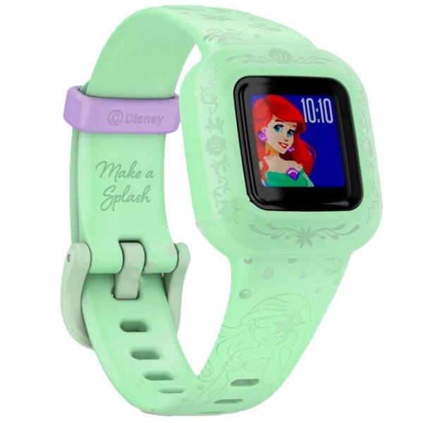Детские часы Garmin Vivofit Jr.3 Disney The Little Mermaid Зеленый 0.56", 112 x 112 photo 5