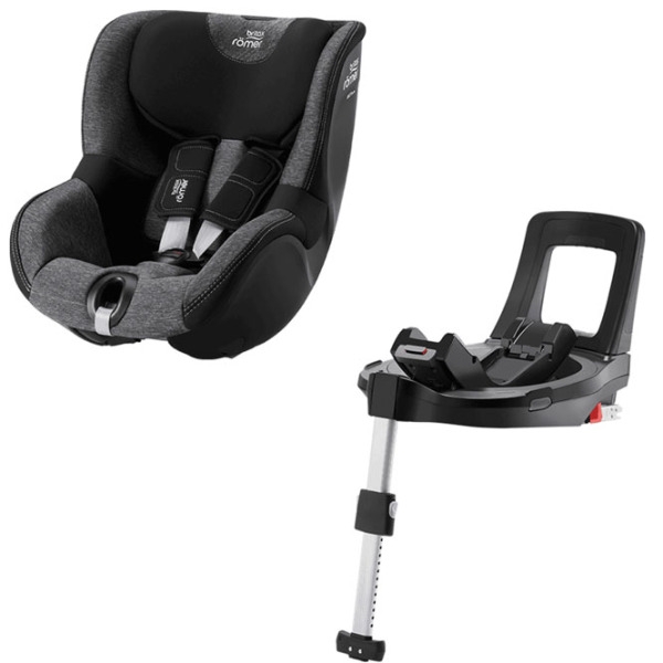Детское автокресло Britax-Römer Dualfix 3 i-Size with Flex Base iSense (4753-007) Серый 3 месяца - 4 года, 18 кг photo 3
