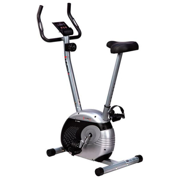 Bicicletă fitness HMS M1680 Black Silver Vertical, 110 kg photo 3