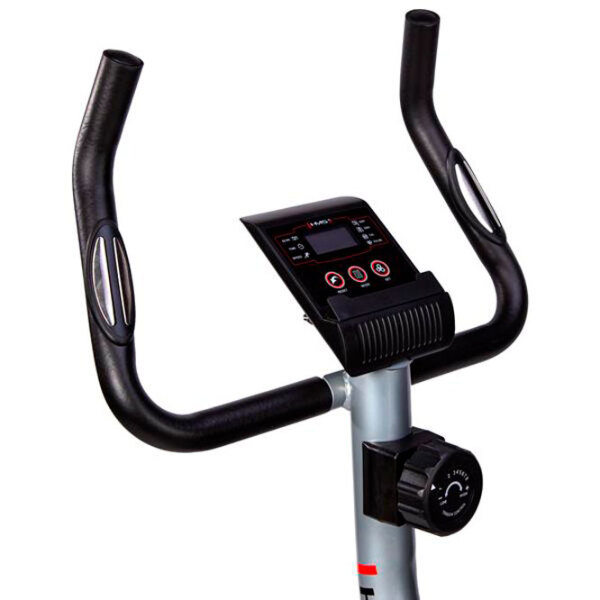 Bicicletă fitness HMS M1680 Black Silver Vertical, 110 kg photo 6