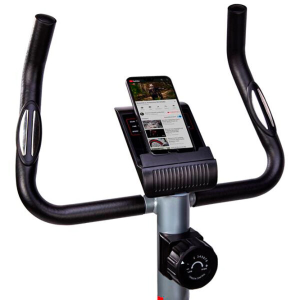 Bicicletă fitness HMS M1680 Black Silver Vertical, 110 kg photo 8