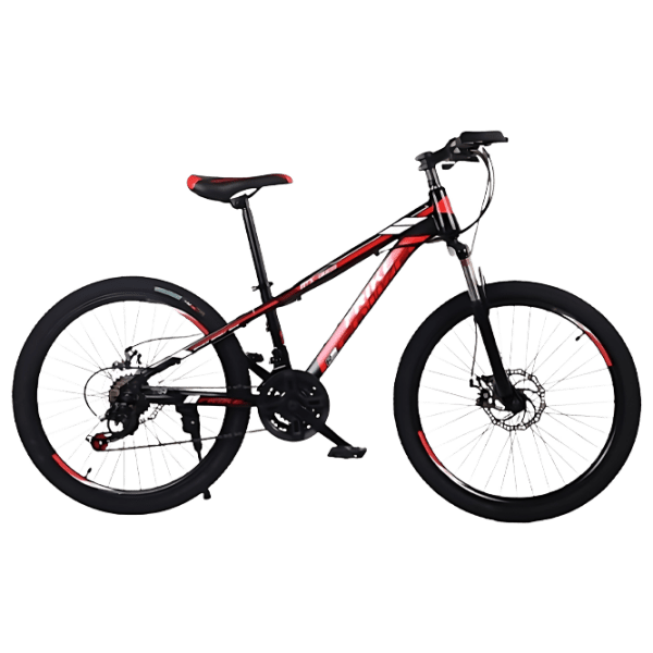 Bicicletă Frike TY-MTB 26" 15" Black Red Oțel / Pentru adulți photo 1