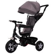 Triciclu 4Play Bebesit Gray Metal/ Pentru copii