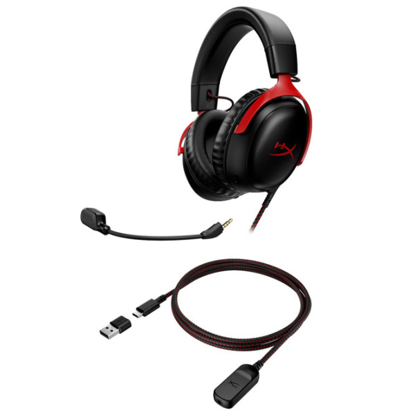 Наушники HyperX Cloud III Черный Проводная/ Игровой/ Полноразмерные photo 4