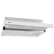 Hotă Teka CNL 6415 Plus White 60 cm, Recirculare, 385 m³/h