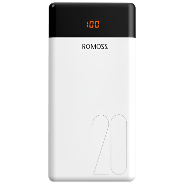 Power Bank 20000 мАч Romoss LT20 Белый  photo 1