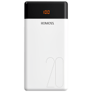 Power Bank 20000 мАч Romoss LT20 Белый 