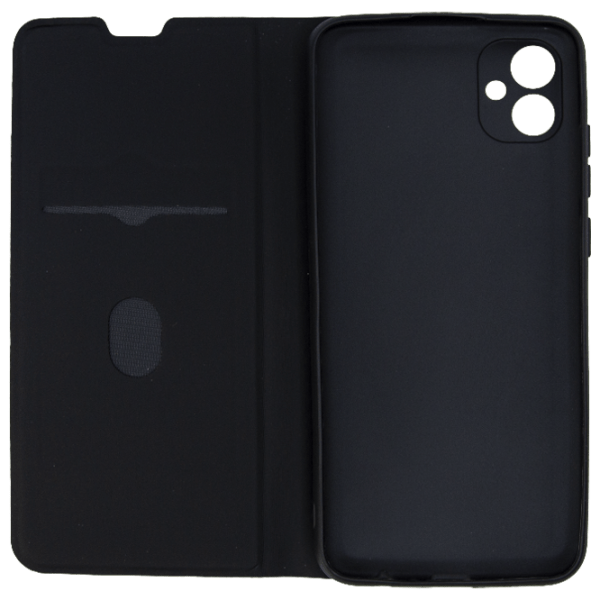 Чехол для смартфона Samsung Galaxy A04e (Flip Cover) Черный EVO, Кожа, Чехол книжка photo 3