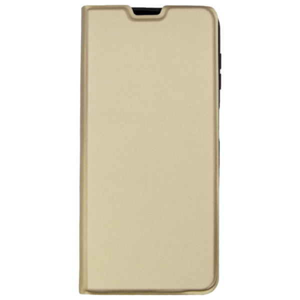 Husă pentru smartphone Samsung Galaxy A14 4G (Flip Cover) Gold EVO, Soft, Book Cover photo 1