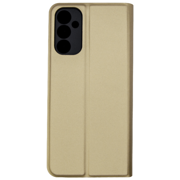 Husă pentru smartphone Samsung Galaxy A14 4G (Flip Cover) Gold EVO, Soft, Book Cover photo 2