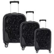 Valiză CCS 5186 Set Black 105l  