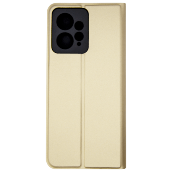 Чехол для смартфона Xiaomi Redmi Note 12 4G (Flip Cover) Золотой EVO, Soft, Чехол книжка photo 2