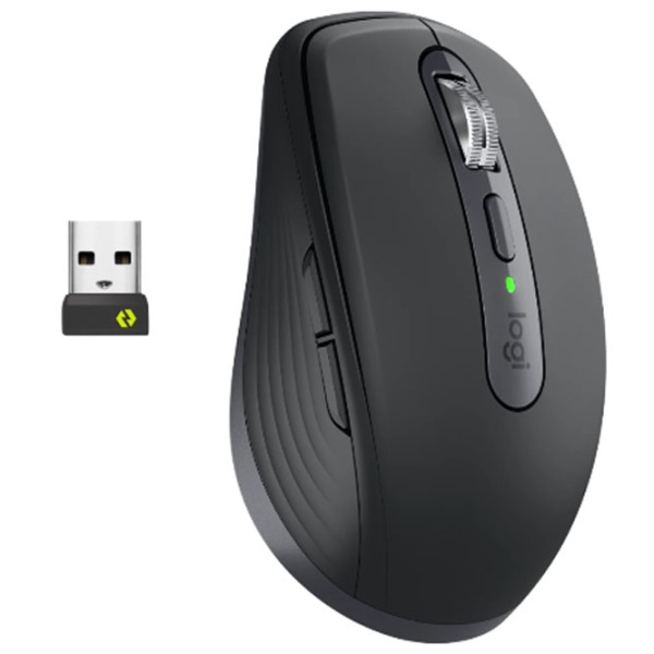Mouse Logitech MX Anywhere 3S Logitech for Business Gray Fără fir, 8000 dpi photo 2