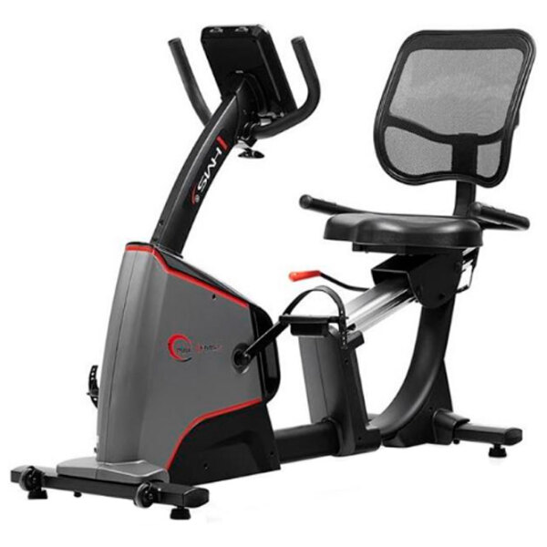 Bicicletă fitness HMS R5814 Black Orizontală, 150 kg photo 3