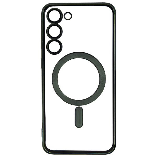 Husă pentru smartphone Samsung Galaxy S23 Plus (Electronplating) Transparent Green EVO, TPU, Back photo 1
