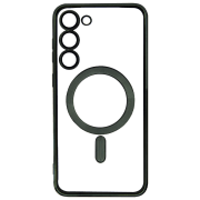 Husă pentru smartphone Samsung Galaxy S23 Plus (Electronplating) Transparent Green EVO, TPU, Back