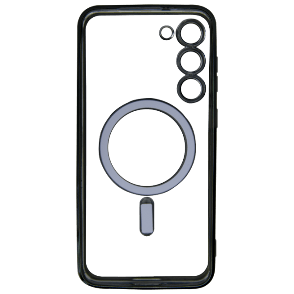 Husă pentru smartphone Samsung Galaxy S23 Plus (Electronplating) Transparent Green EVO, TPU, Back photo 2