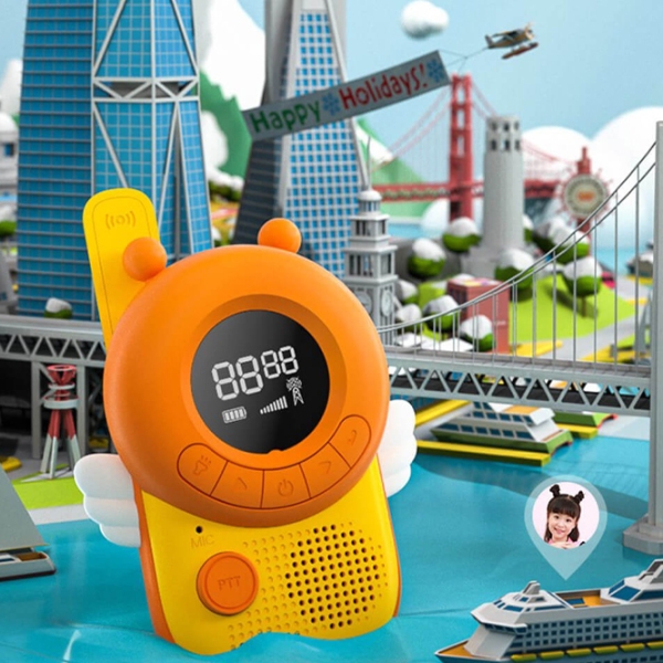 Радиостанция Walkie Talkie K22 Синий Для детей, 5+ photo 6