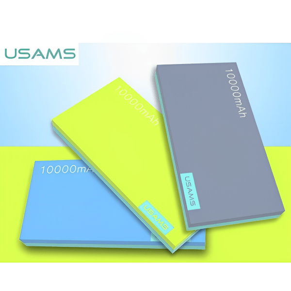 Power Bank 10000 mAh USAMS CD01 Blue  photo 4