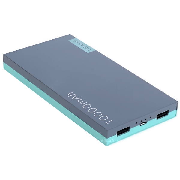 Power Bank 10000 мАч Usams CD01 Серый  photo 2