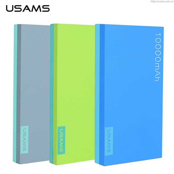 Power Bank 10000 мАч Usams CD01 Серый  photo 3