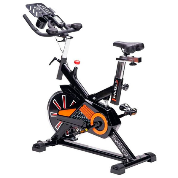 Bicicletă fitness HMS SW2102 Black Vertical, 120 kg photo 2