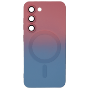 Husă pentru smartphone Samsung Galaxy S23 (LUXURY) Blue Pink EVO, TPU, MagSafe Back