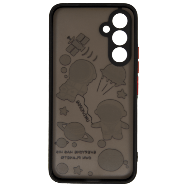 Чехол для смартфона Samsung Galaxy A54 5G (Acrylic) Astronaut Черный EVO, TPU, Back photo 2
