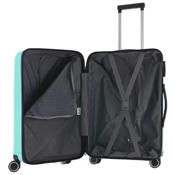Чемодан CCS 5224 Set Зеленый Water 105л   photo 6