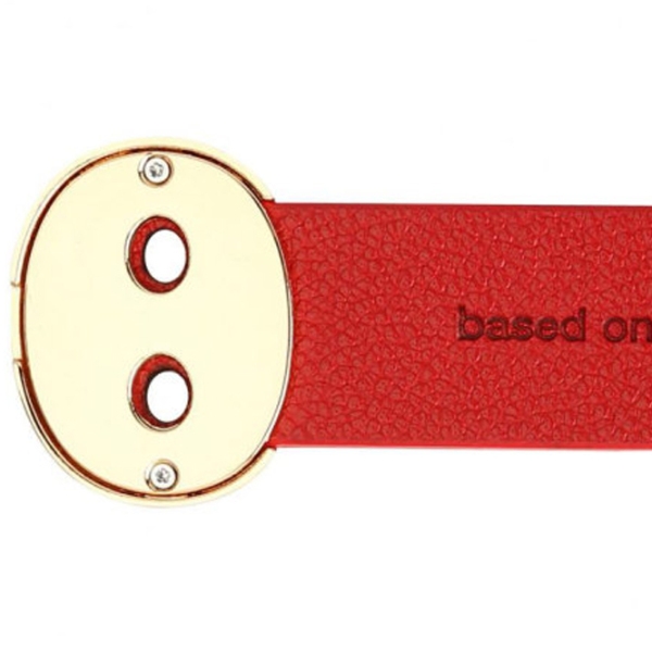 Curelușă Apple Watch Modern Buckle Red Gold Leather, 38 mm photo 6