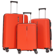 Чемодан CCS 5224 Set Оранжевый 105л  