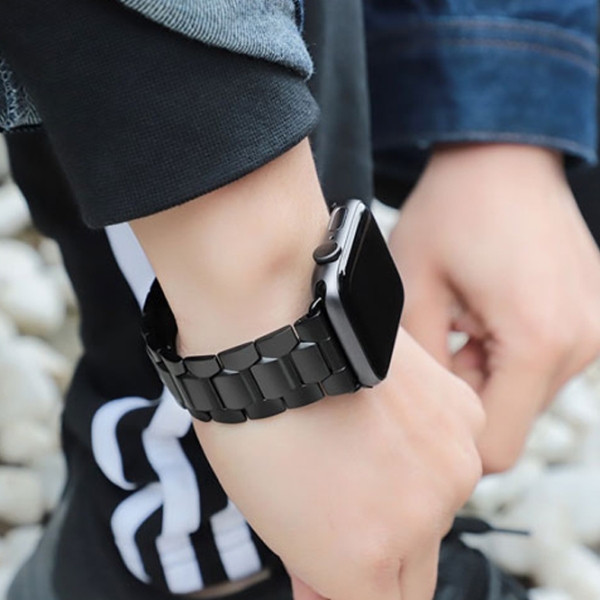 Ремень Apple Watch Grand Steel Черный Steel, 44 mm photo 3