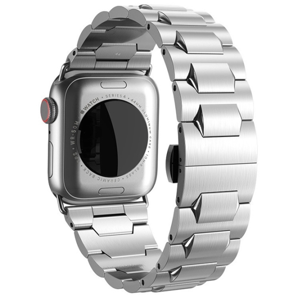 Ремешок Apple Watch Grand Steel Серебряный  Нержавеющая сталь, 44 mm photo 3