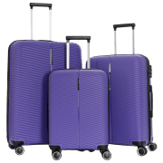 Valiză CCS 5224 Set Purple 105l  